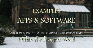 Examples: Software and app generated images