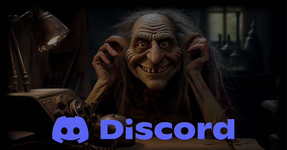 Read more about the article Now on Discord…